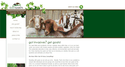 Desktop Screenshot of eco-goats.com